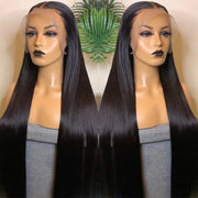 Straight Lace Front Wig  100% Human Hair