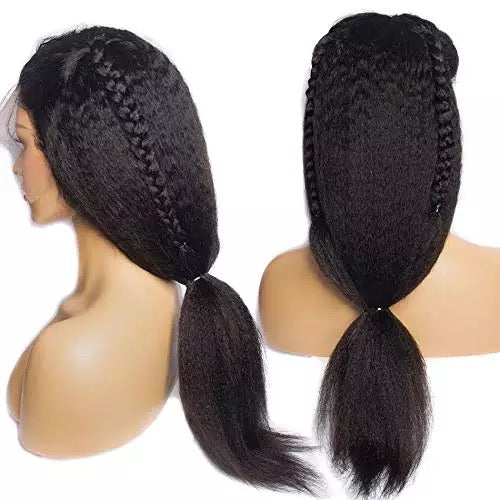 Yaki Straight 13X4 Lace Front Wig